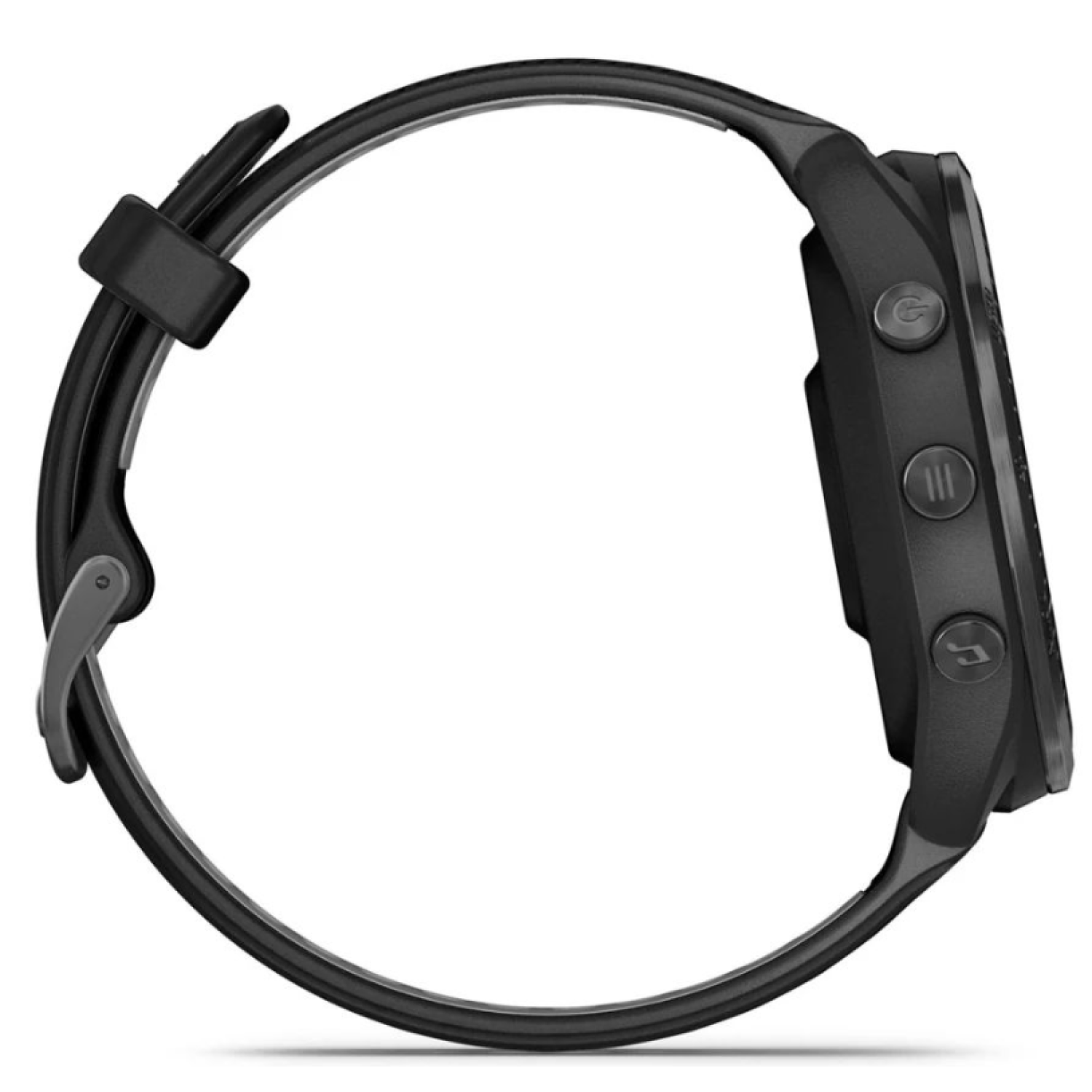 Garmin Forerunner 965 черные, темно-серый DLC титановый безель, с черным ремешком