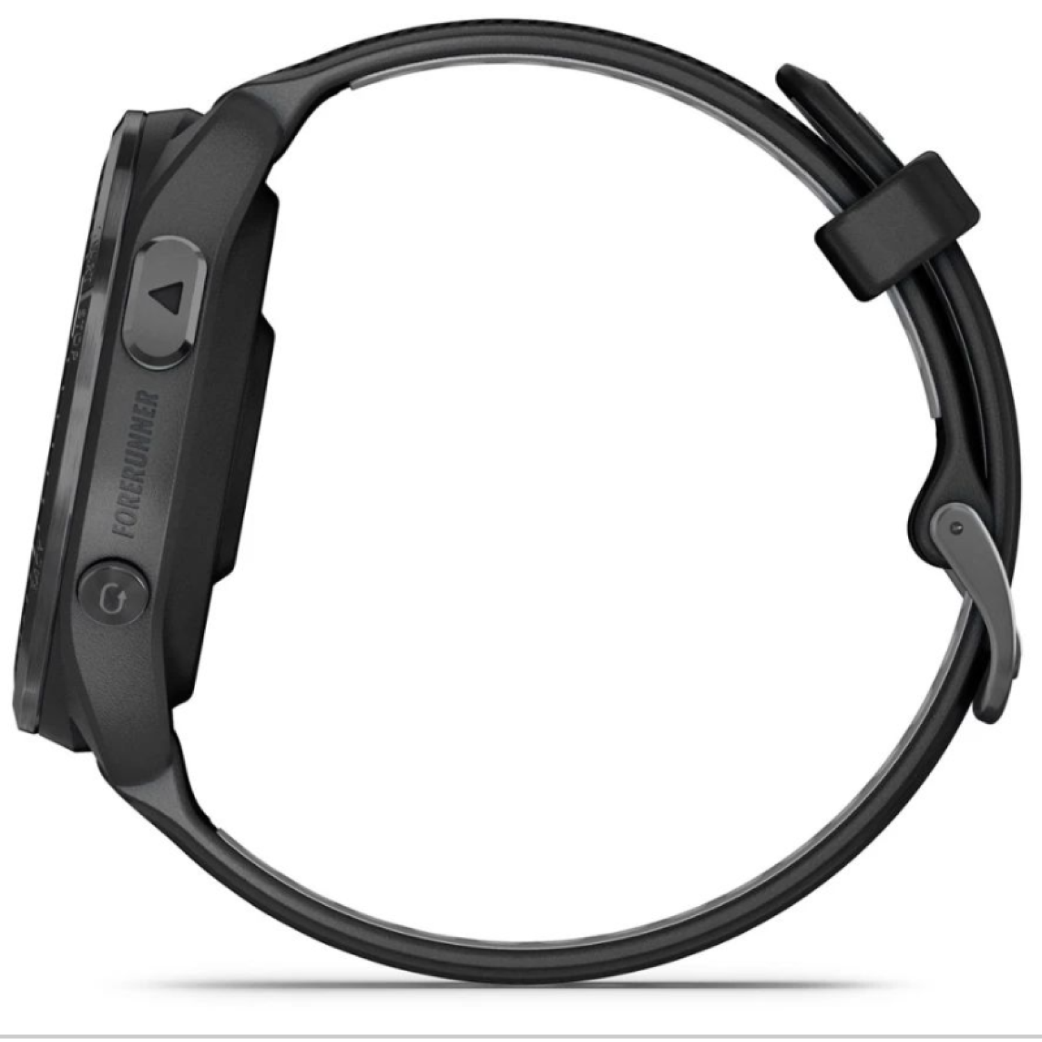 Garmin Forerunner 965 черные, темно-серый DLC титановый безель, с черным ремешком