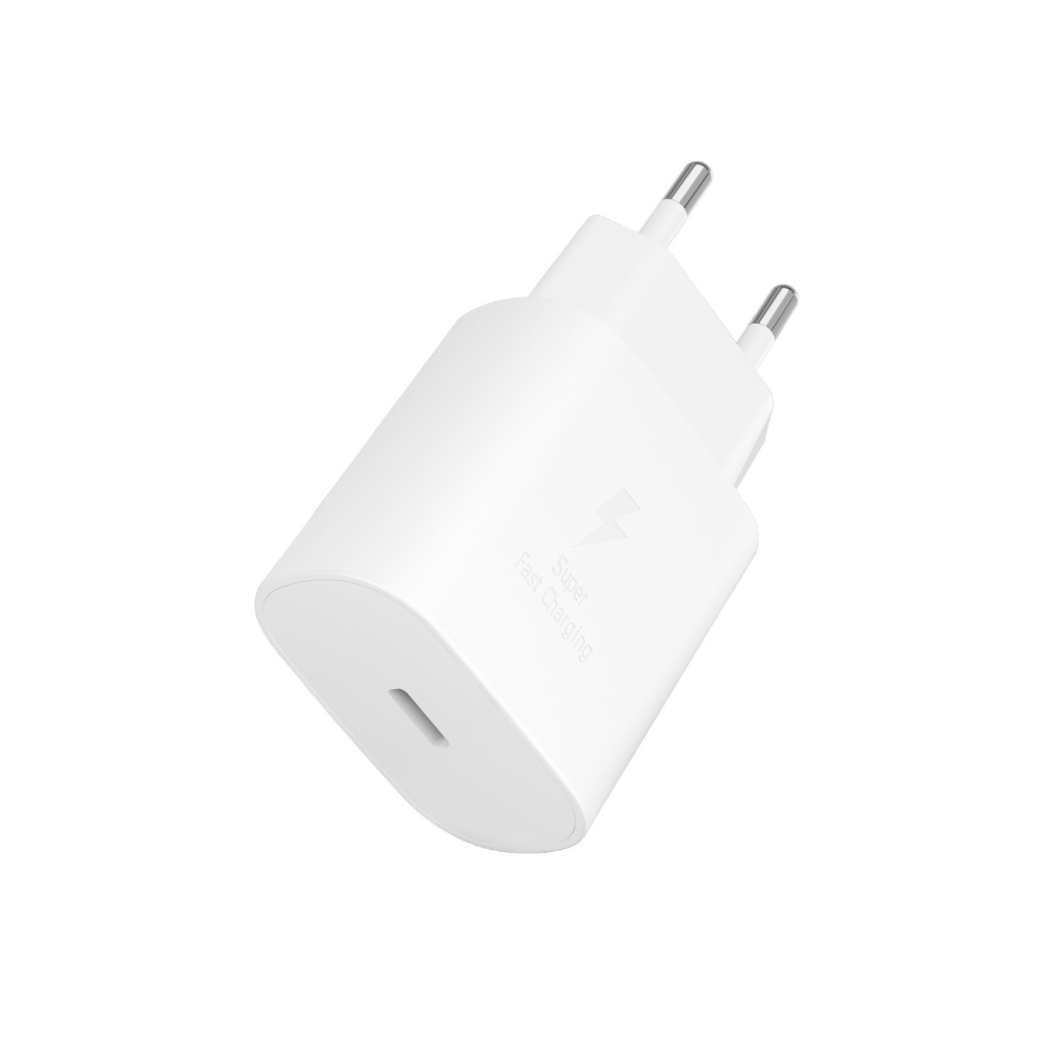 Сетевое зарядное устройство "vlp" 25Вт USB-C, PD, PPS, белый class=