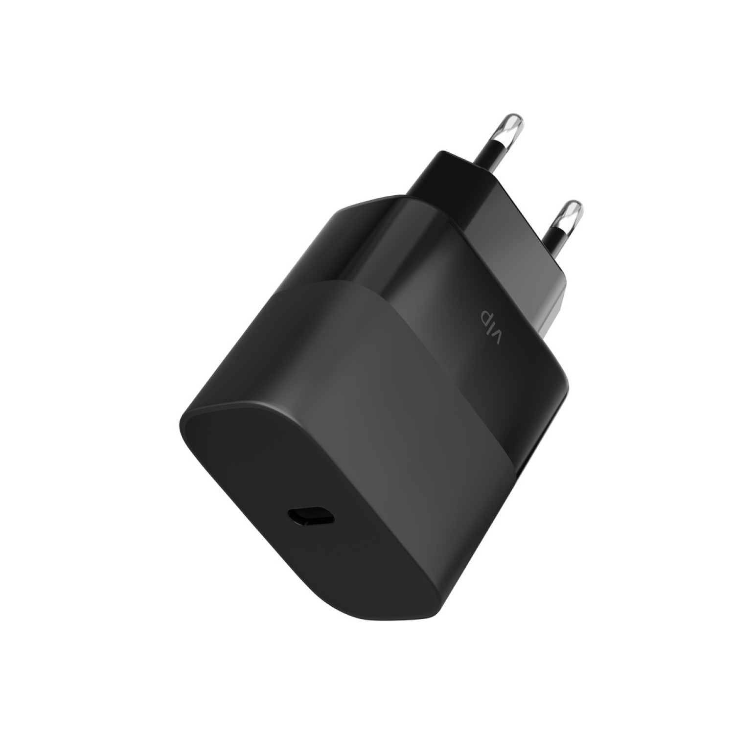 Сетевое зарядное устройство "vlp" GaN 45Вт USB-C, PD, PPS, черный class=