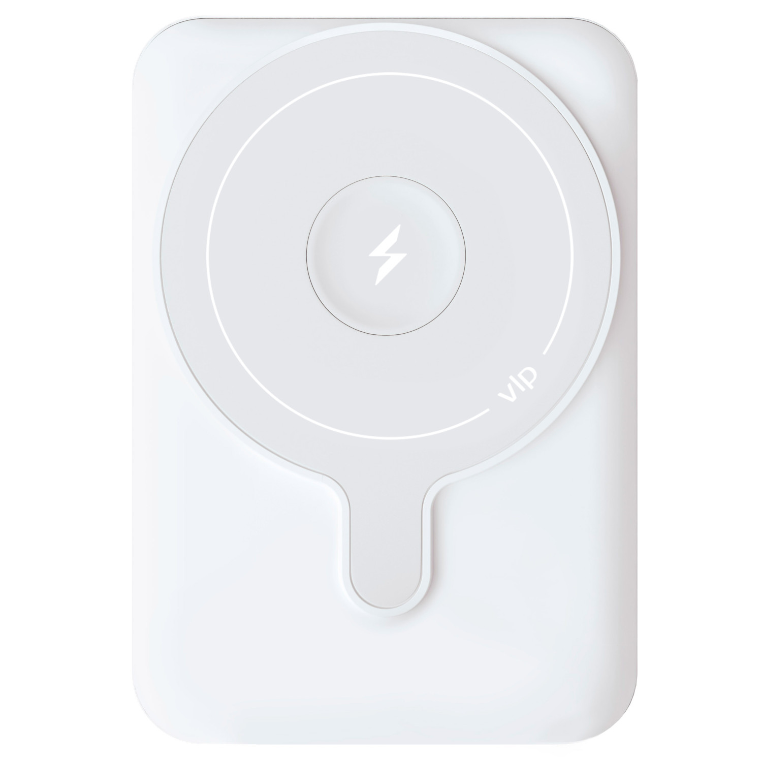 Аккумулятор внешний "vlp" Dual Magsafe PowerBank 5000 mAh, 3A, USB-C, белый class=