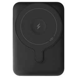 Аккумулятор внешний "vlp" Dual Magsafe PowerBank 5000 mAh, 3A, USB-C, черный