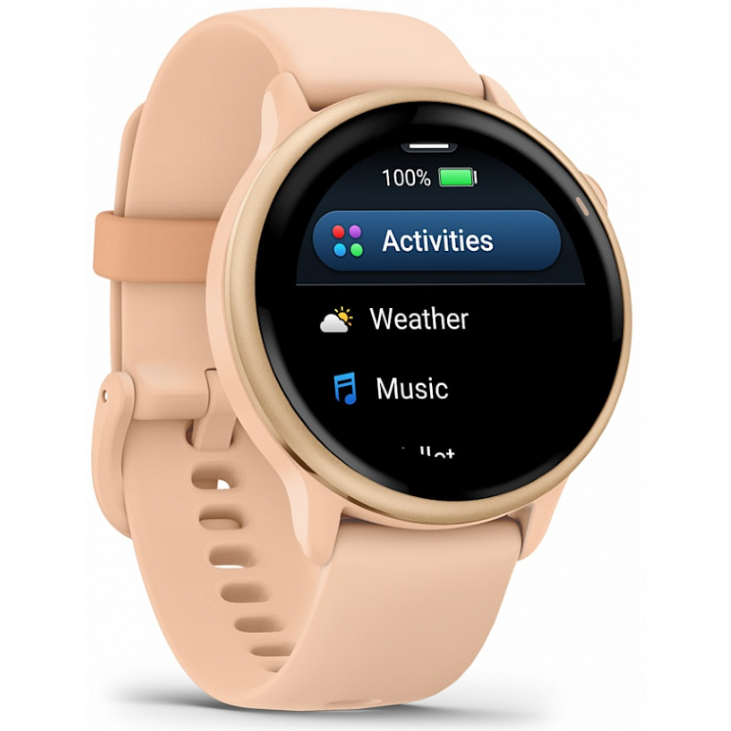 Garmin Vivoactive 6 розовые с розовым ремешком