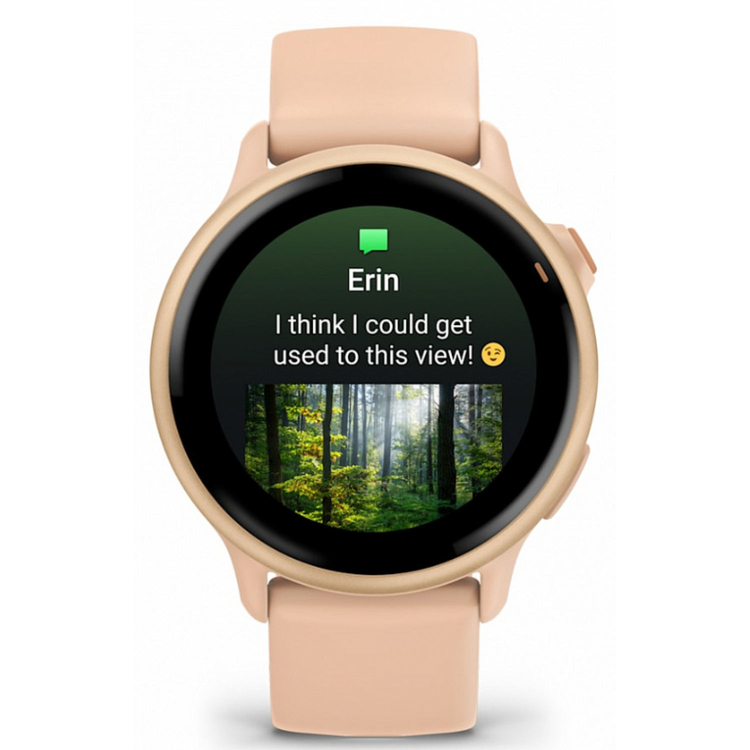 Garmin Vivoactive 6 розовые с розовым ремешком