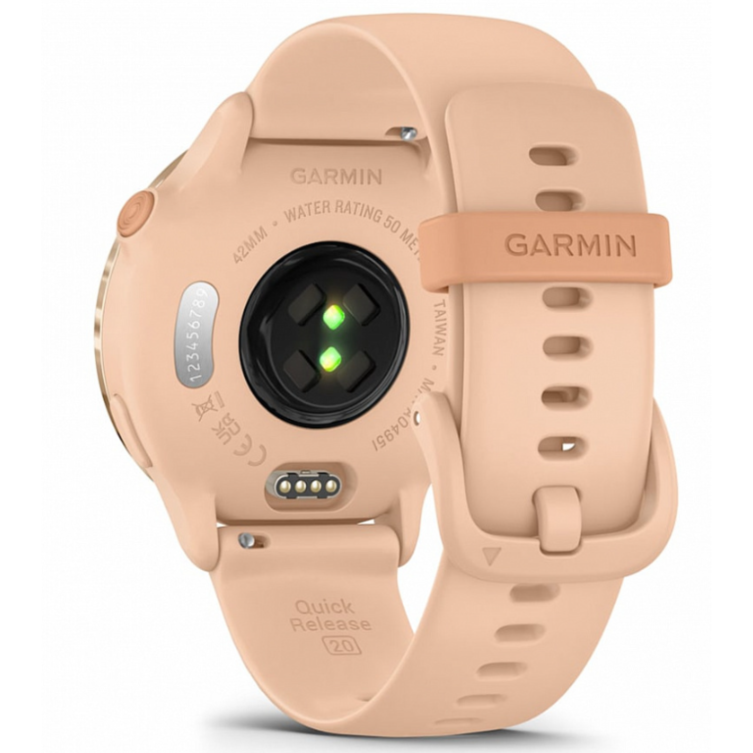 Garmin Vivoactive 6 розовые с розовым ремешком