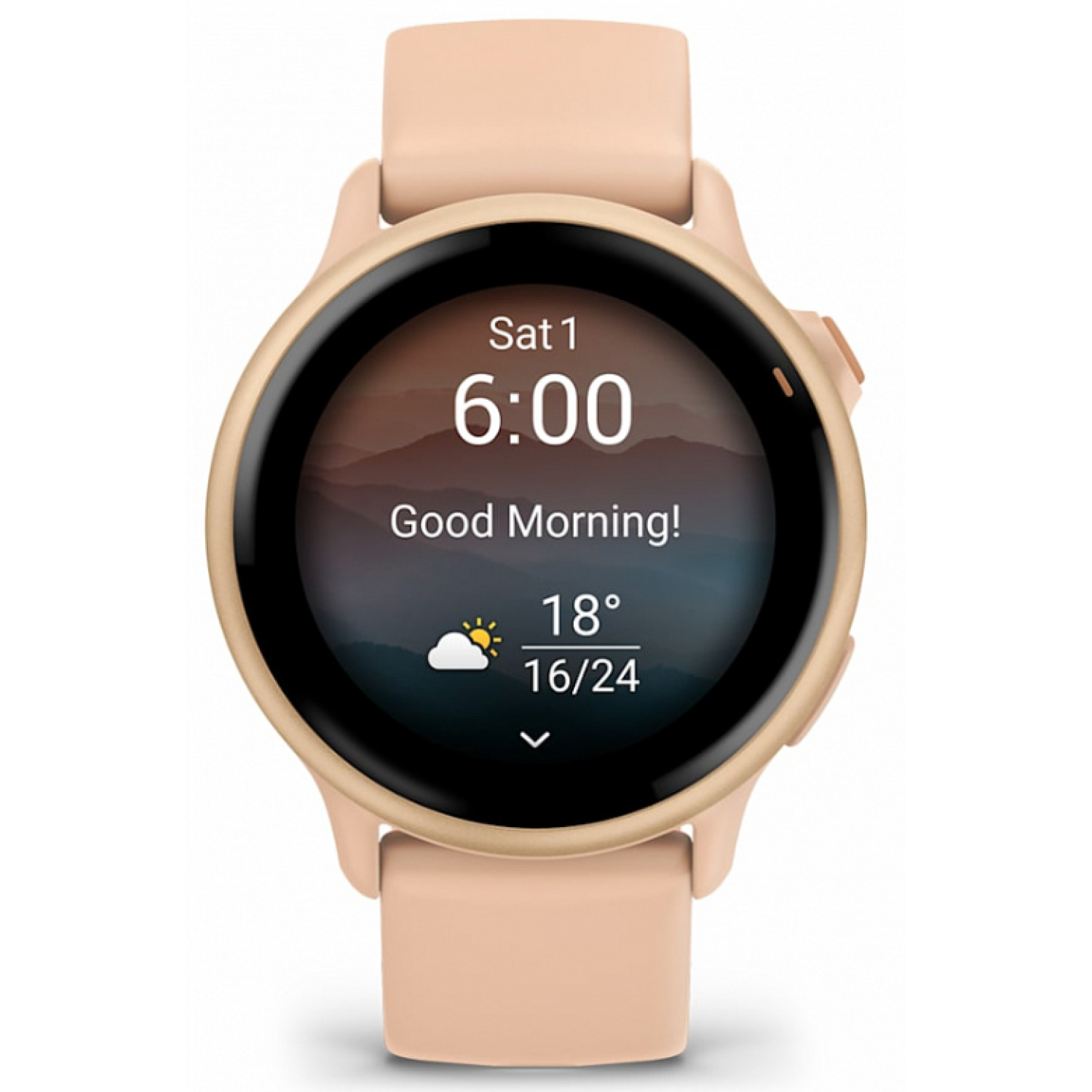 Garmin Vivoactive 6 розовые с розовым ремешком