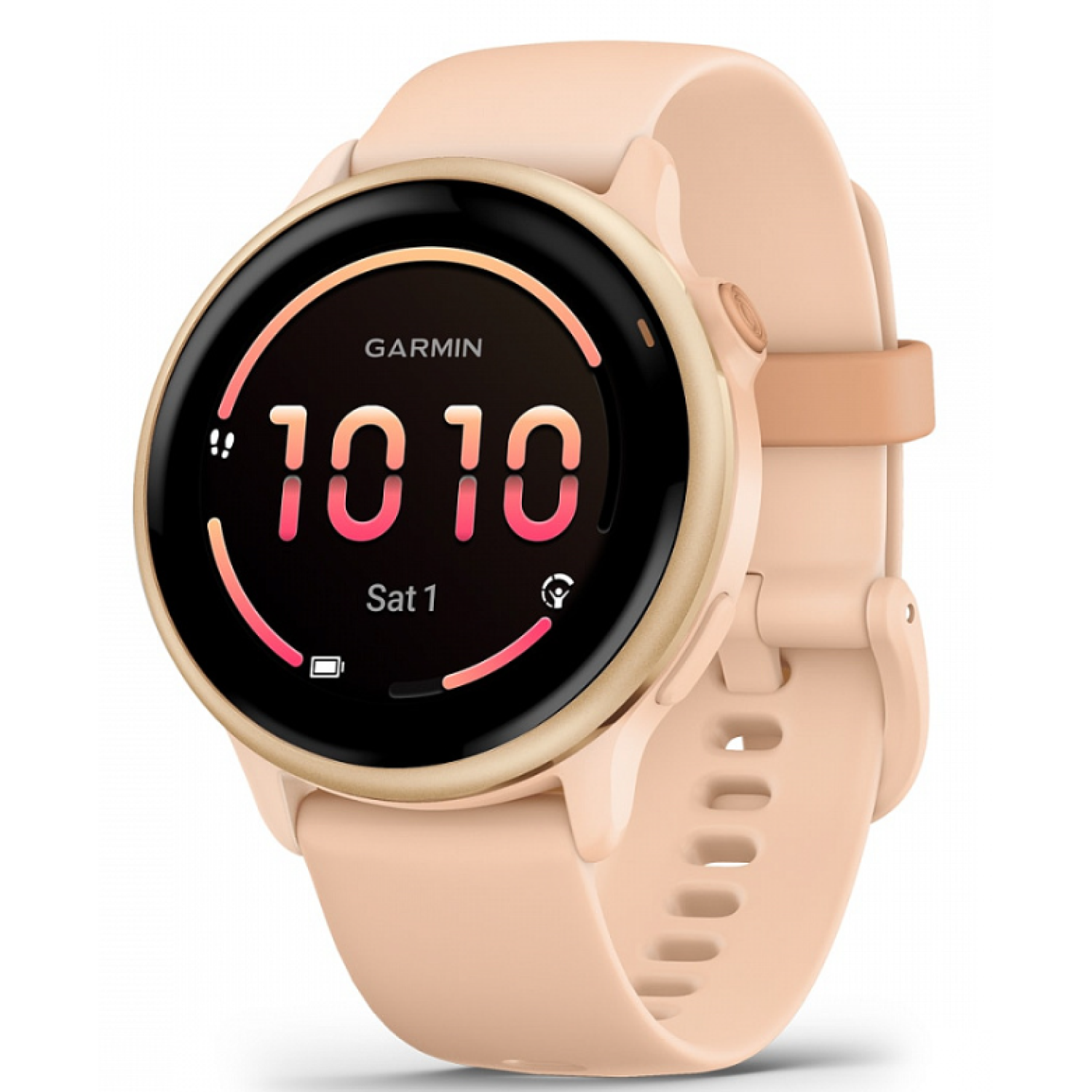 Garmin Vivoactive 6 розовые с розовым ремешком class=