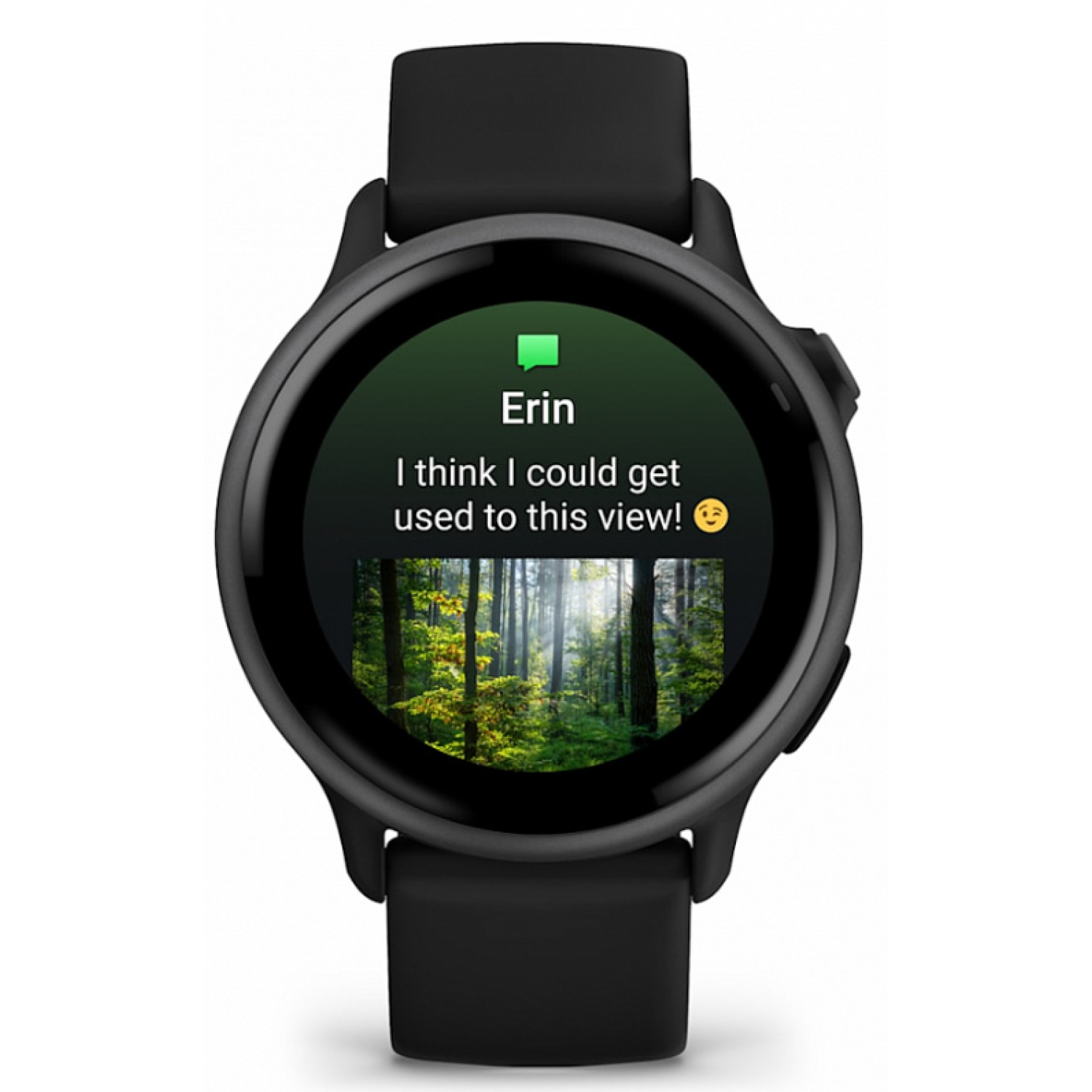 Garmin Vivoactive 6 темно-серые с черным ремешком