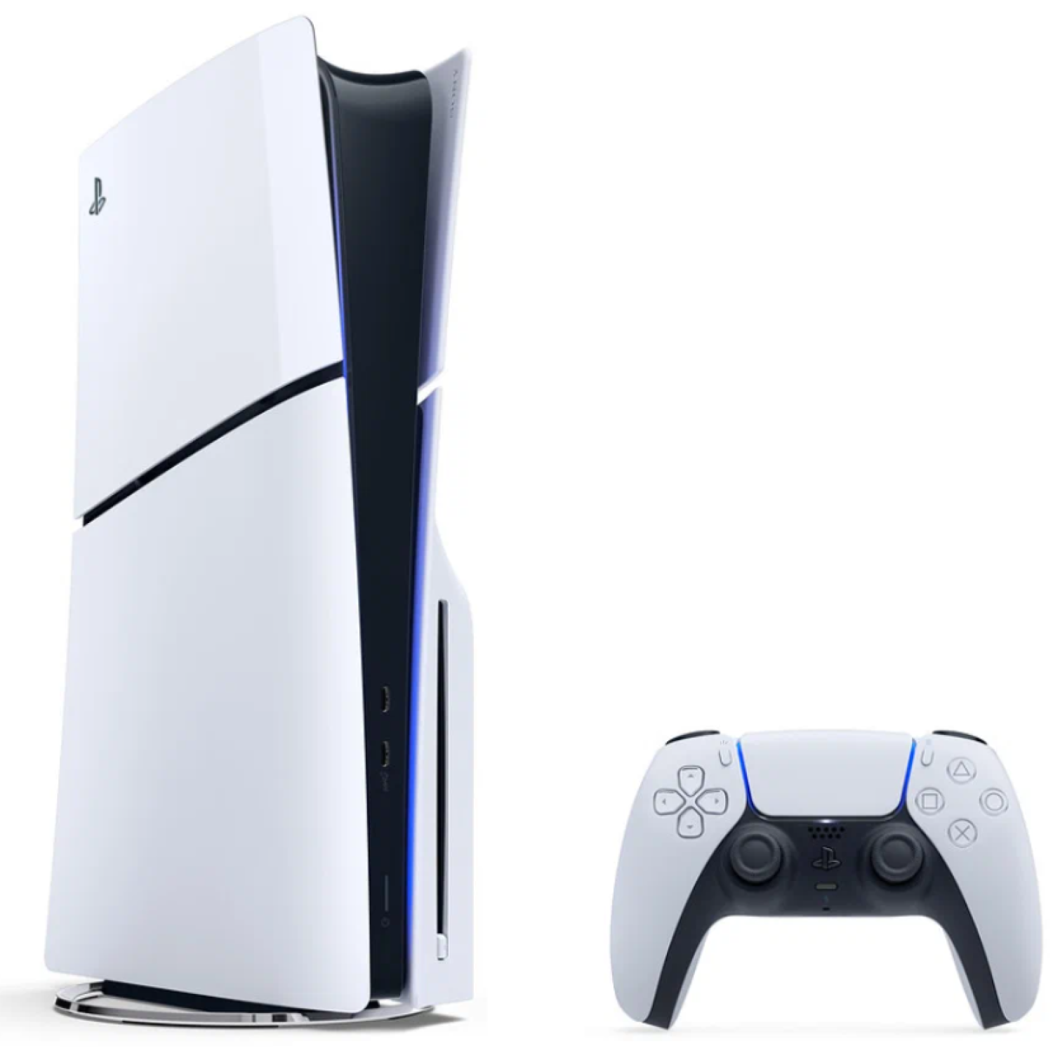 Игровая приставка Sony PlayStation 5 Slim, с дисководом, 1000 ГБ SSD  белый