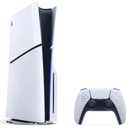 Игровая приставка Sony PlayStation 5 Slim, с дисководом, 1000 ГБ SSD  белый
