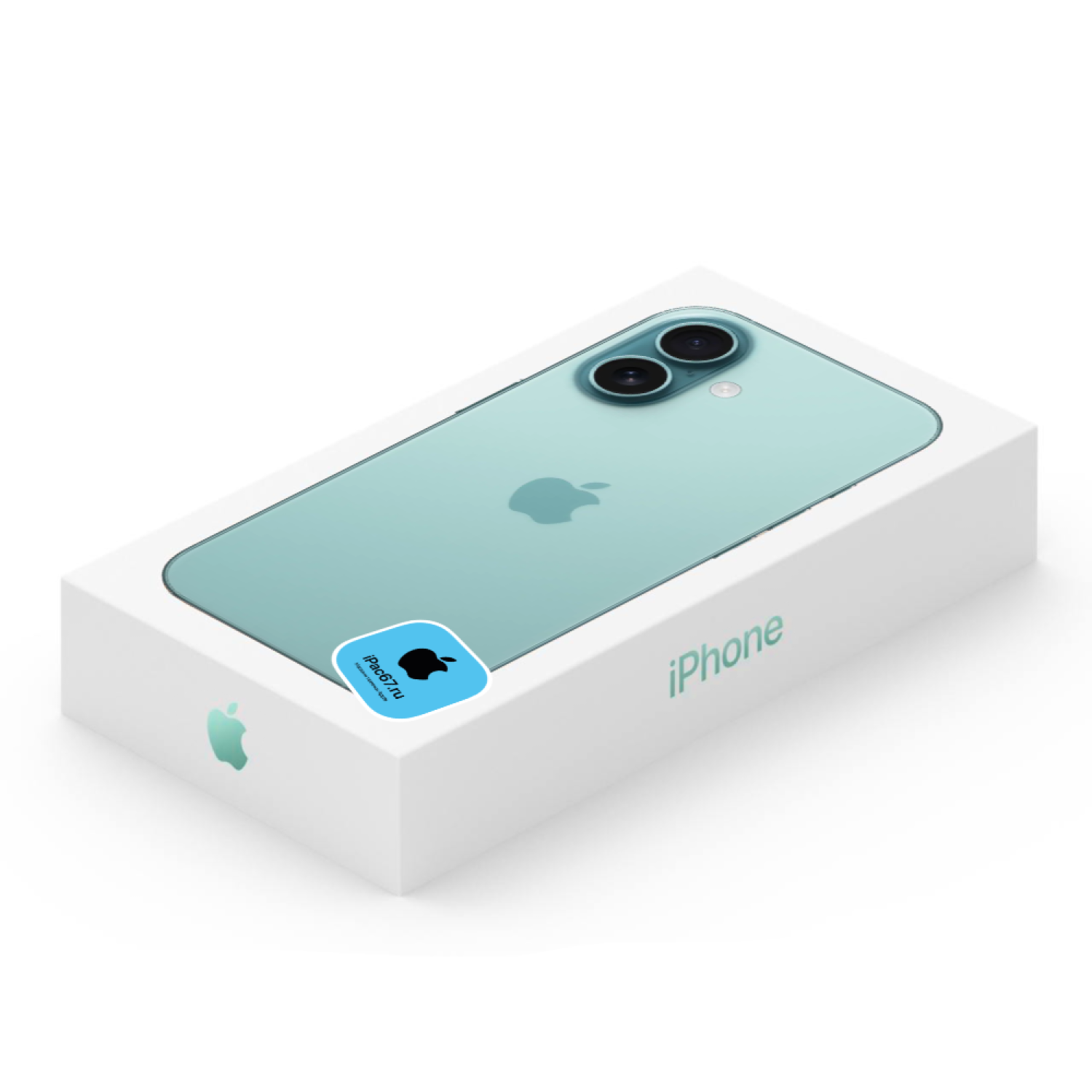 Apple iPhone 16 Plus 256 ГБ бирюзовый