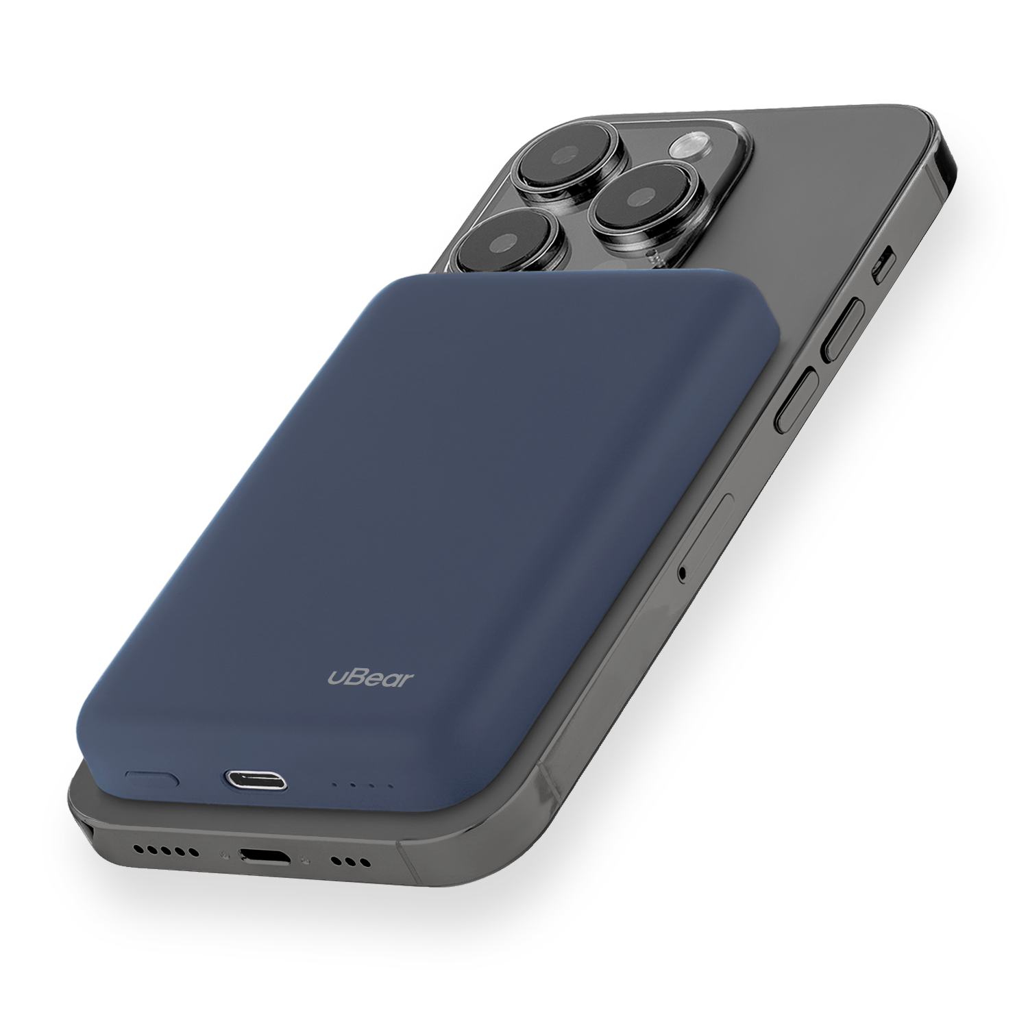 Внешний аккумулятор uBear Flow Magnetic Power bank 5000mAh, Синий 