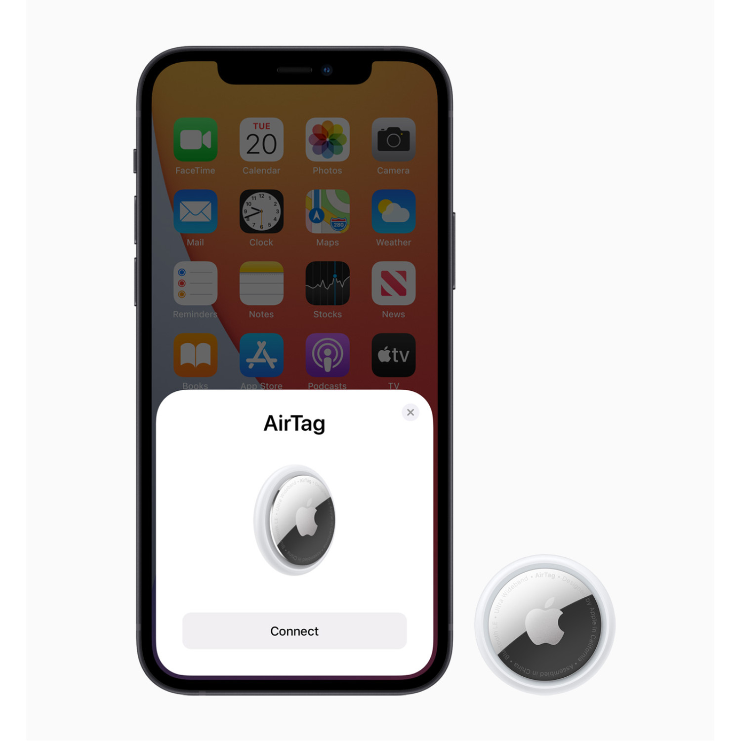 Беспроводная метка Apple AirTag 4шт.