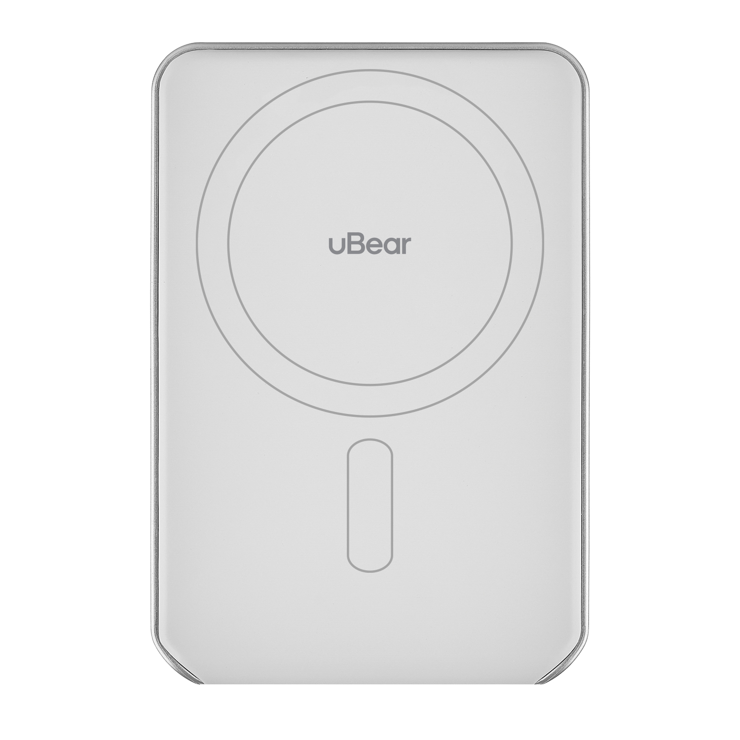 Внешний аккумулятор uBear Backup Magnetic Power bank 5000mAh, PD20W, Серебристый