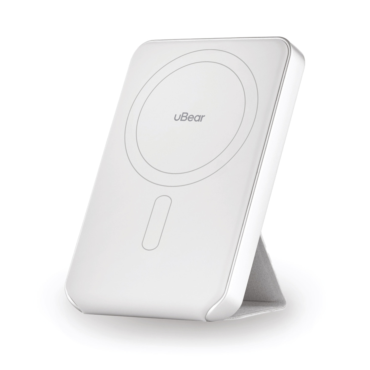 Внешний аккумулятор uBear Backup Magnetic Power bank 5000mAh, PD20W, Серебристый class=