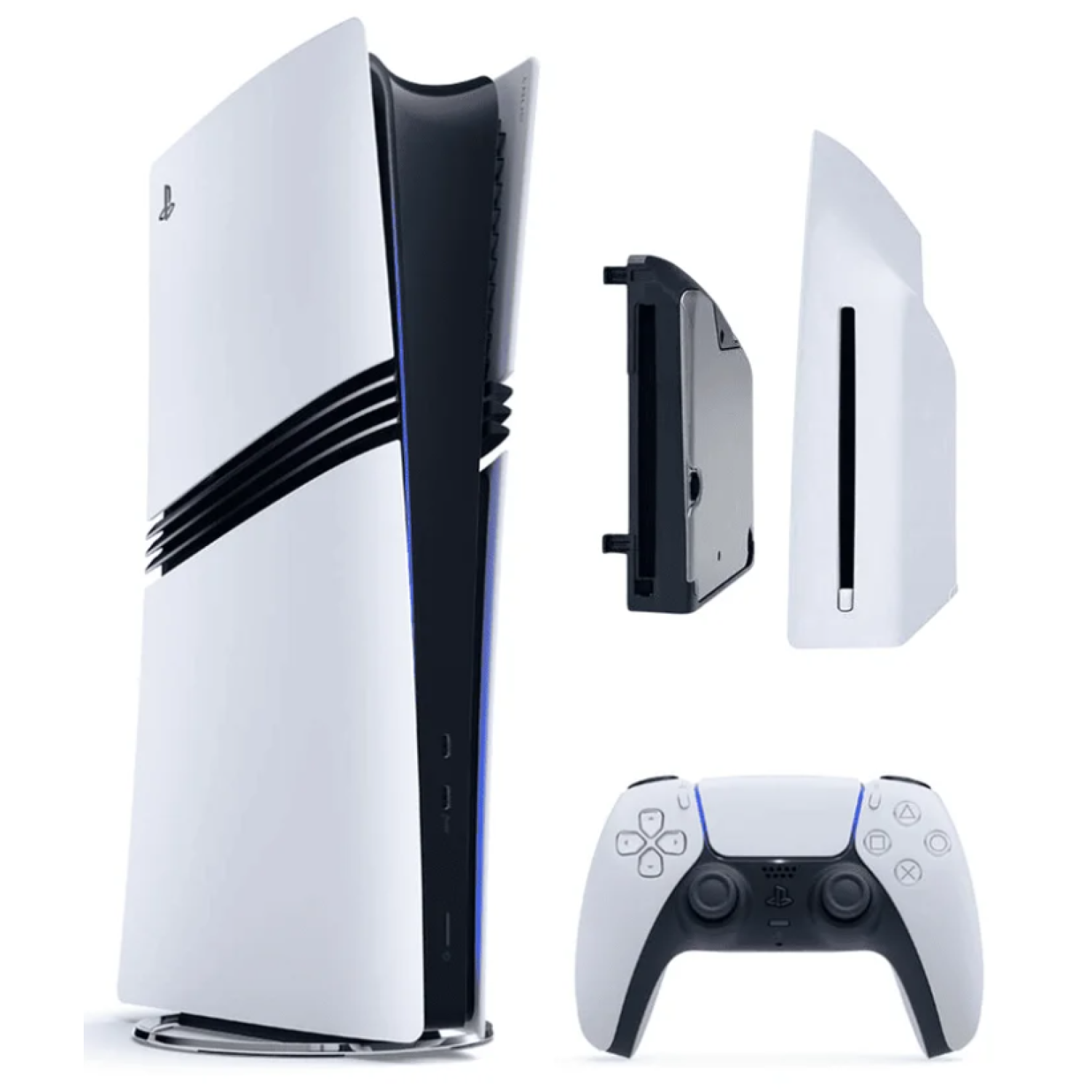 Sony PlayStation 5 Pro 2 Tb, с дисководом, белый class=